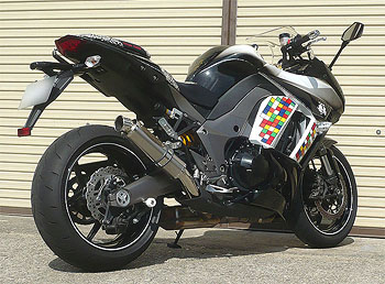 KAWASAKI Ninja1000 ワンテール 軽量マフラー ZEEX S/O|テックサーフ